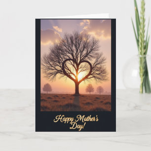 Sunset Heart Tree Mother Card