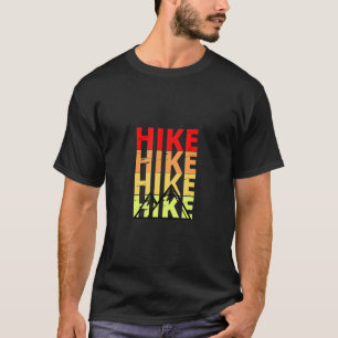 Sunset Hike For Nature And Outdoor Trail Hikers T-Shirt
