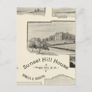 Sunset Hill House, Sugar Hill, NH Postcard