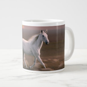 Sunset Horse Large Coffee Mug
