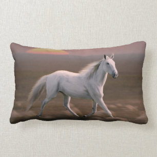 Sunset Horse Lumbar Cushion
