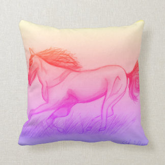 Sunset Horse Pilow Cushion