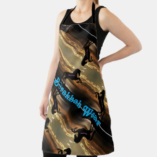 Sunset Horses Apron
