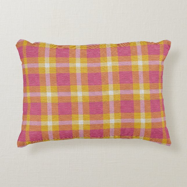 Sunset Hues Decorative Cushion (Front)