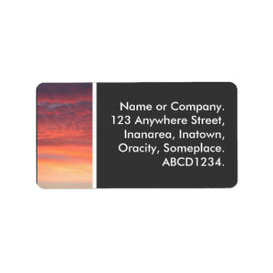 Sunset II Label