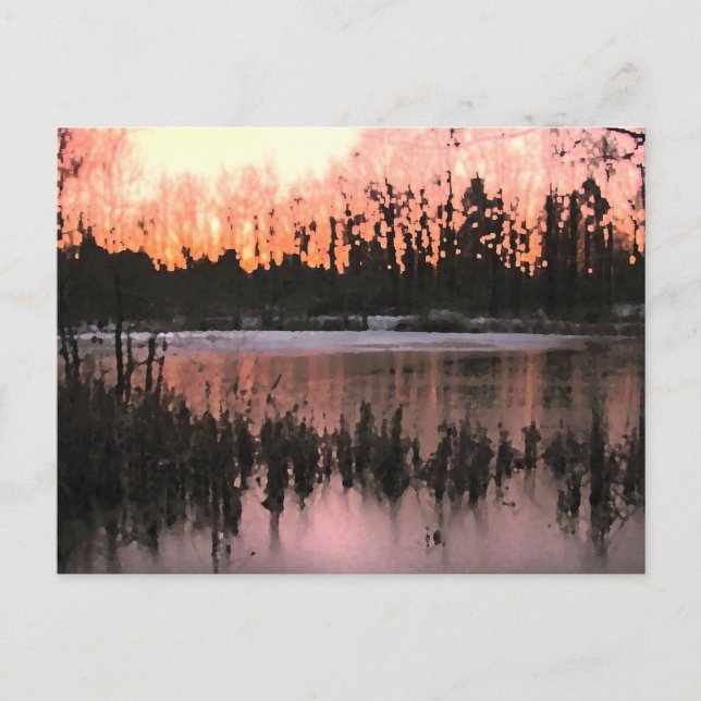 Sunset Impressions Postcard (Front)