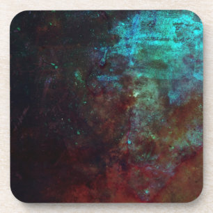 Sunset in Abstract Coaster