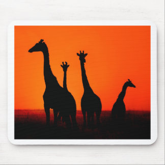 Sunset in Africa Mouse Pad