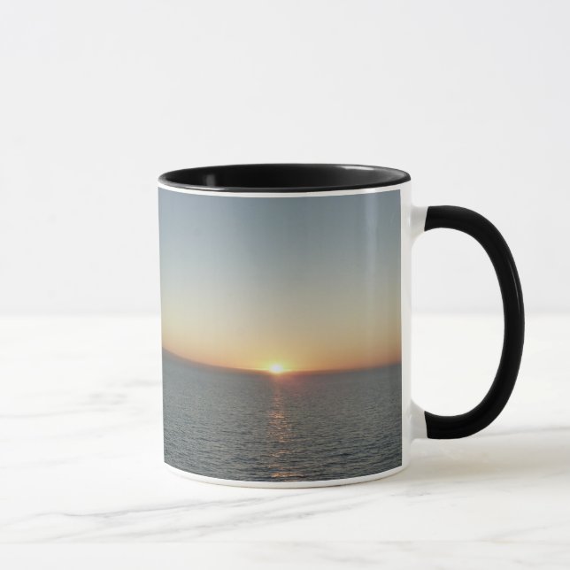 Sunset in Antigua II Island Seascape Mug (Right)