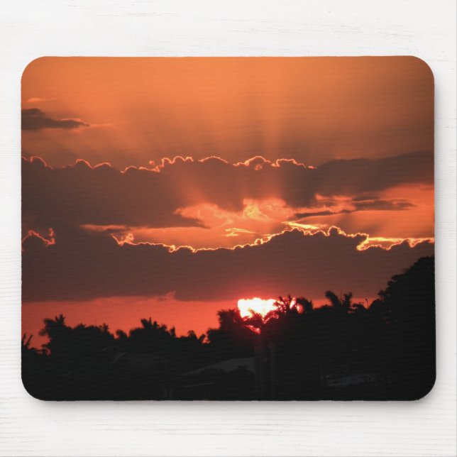 Sunset in Copper Mouse Pad (Front)
