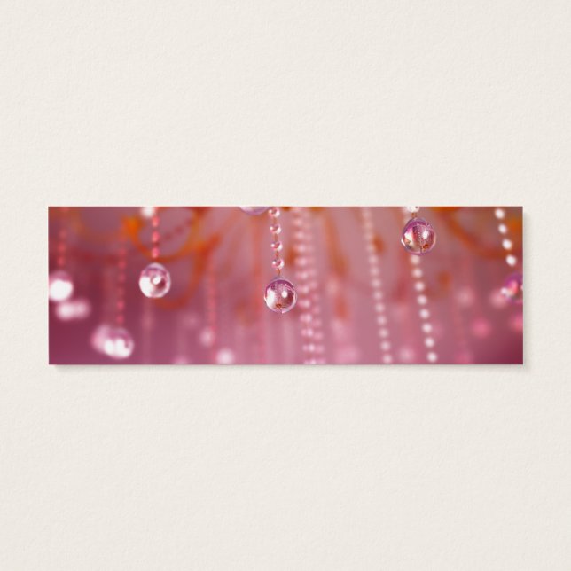 Sunset in Crystal Bookmarks (Back)