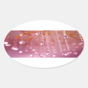 Sunset in Crystal Stickers