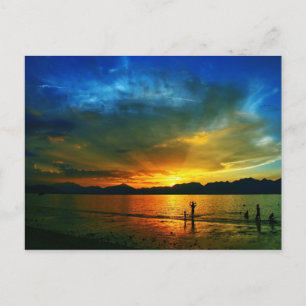 Sunset in Da Nang Postcard