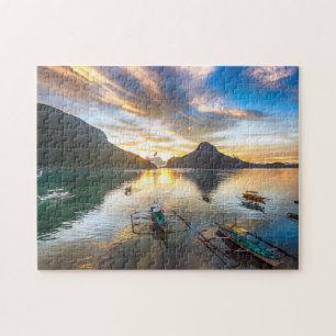 Sunset in El Nido Jigsaw Puzzle