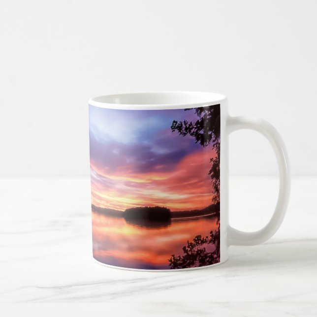 Sunset in Finland Mug (Right)
