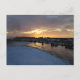 Sunset in Lanzarote 2 Postcard