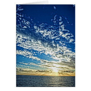 Sunset in Liguria - the Cinque Terre Card