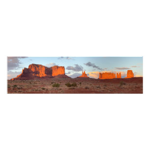 Sunset in Monument Valley Photo Print