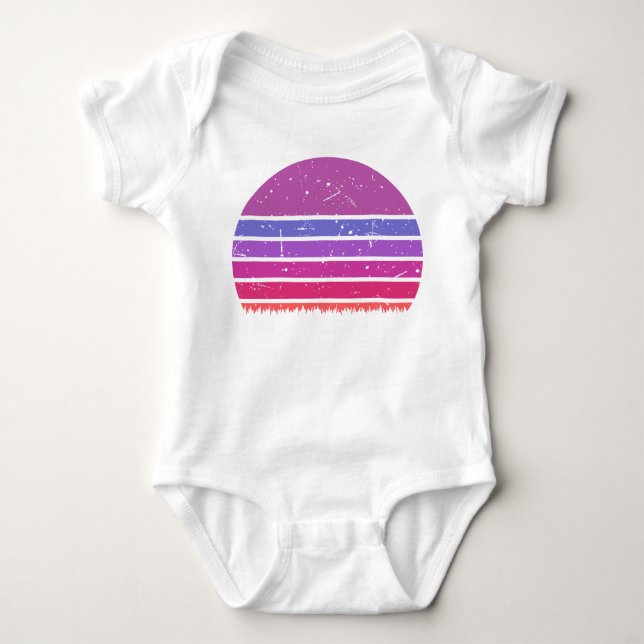 Sunset in Nature Baby Bodysuit (Front)