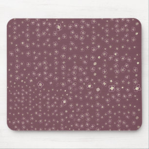 Sunset in Odense X Hand drawn doodle floral Mouse Pad