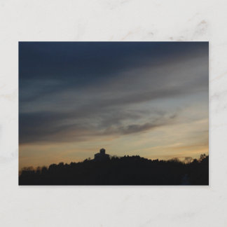 Sunset in Oslo Postcard