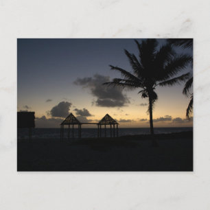 Sunset In Paradise Postcard
