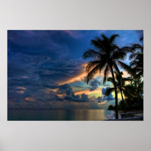 Sunset in Paradise Poster