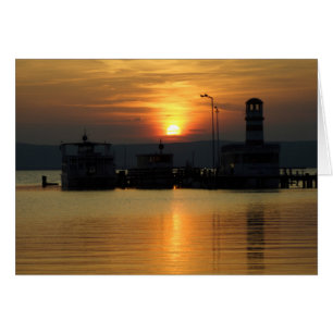 Sunset In Podersdorf Burgenland