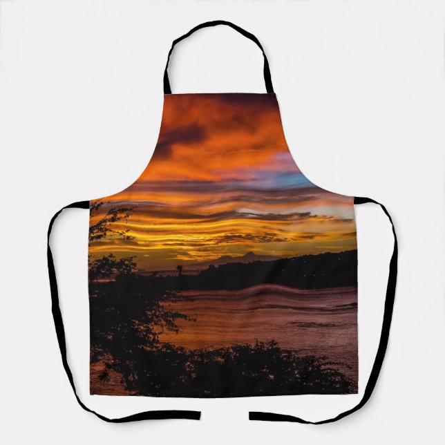 Sunset in Praia, Cape Verde Apron (Front)