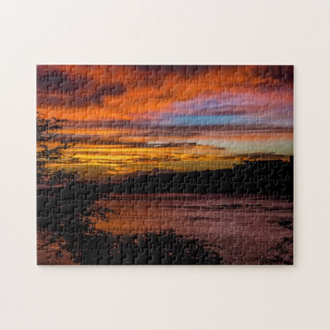 Sunset in Praia, Cape Verde Jigsaw Puzzle (Horizontal)
