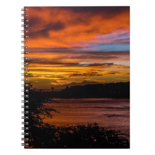 Sunset in Praia, Cape Verde Notebook