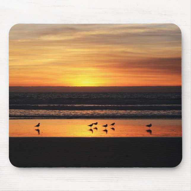 Sunset in San Diego Mouse Pad (Front)