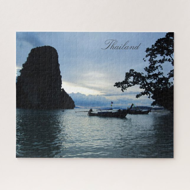 Sunset in Thailand Jigsaw Puzzle (Horizontal)