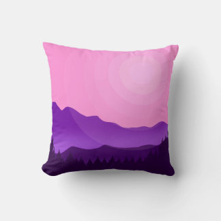Sunset in The Mountain Cushion