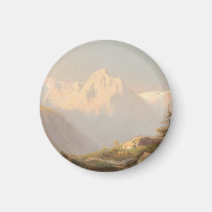 Sunset in the Mountains – Carl Lafite Magnet