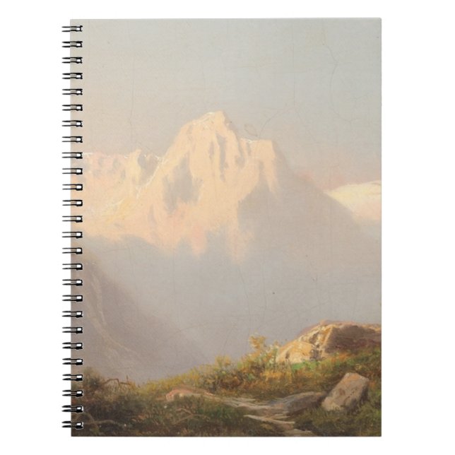 Sunset in the Mountains – Carl Lafite Notebook (Front)