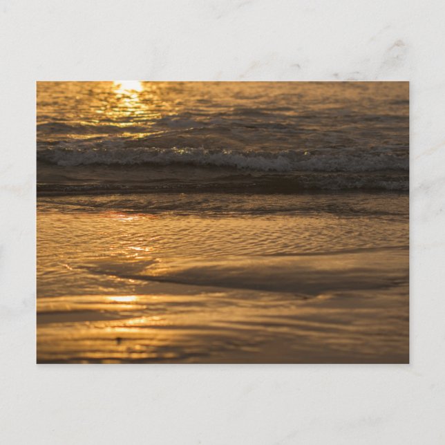 Sunset in the sea postcard (Front)