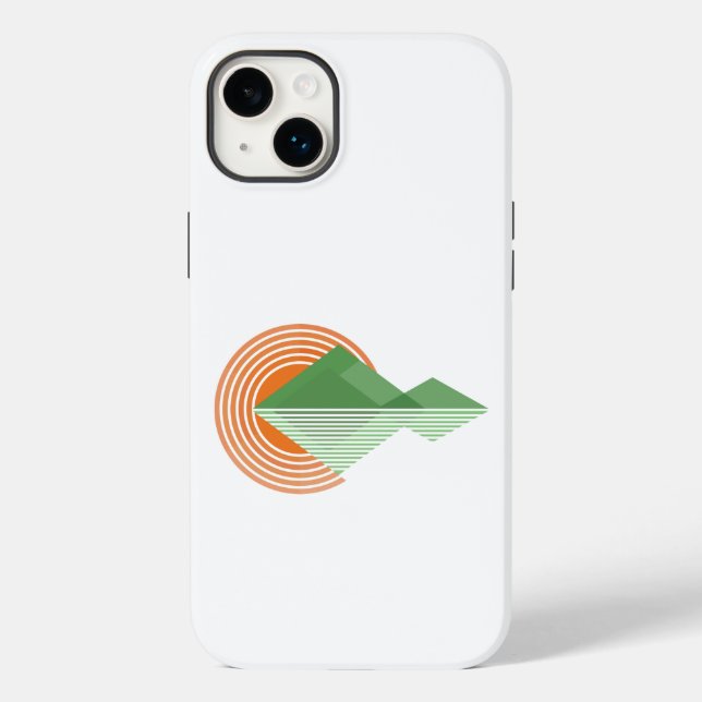 Sunset in the valley Case-Mate iPhone case (Back)