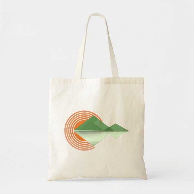 Sunset in the valley tote bag (Front)