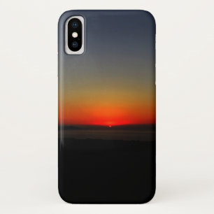 Sunset in the Water iPhone X Case