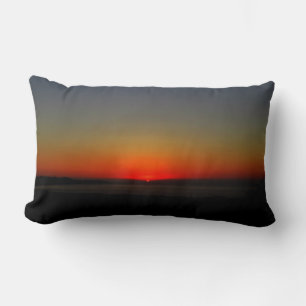 Sunset in the Water Lumbar Cushion