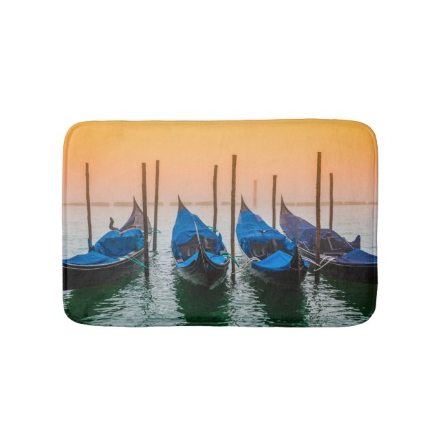 Sunset in Venice Bath Mat (Front)