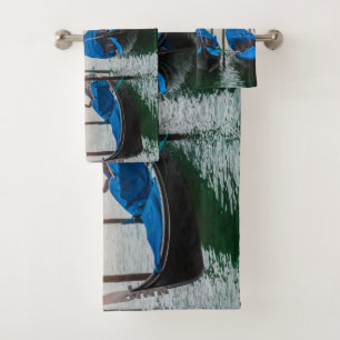 Sunset in Venice Bath Towel Set
