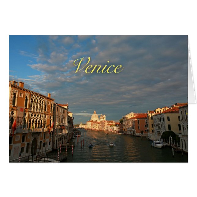 Sunset in Venice Italy (Front Horizontal)