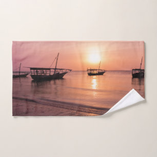 Sunset in Zanzibar Bath Towel Set