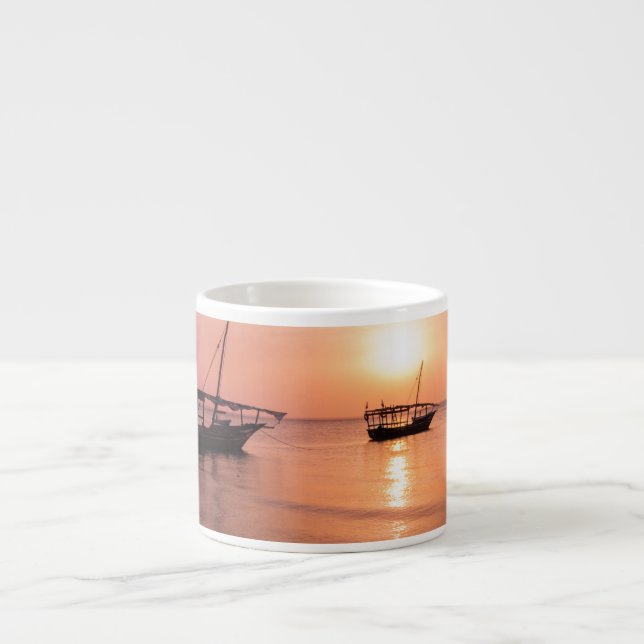 Sunset in Zanzibar Espresso Cup (Front)