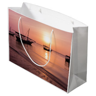 Sunset in Zanzibar Large Gift Bag