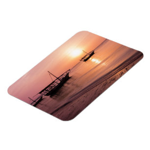 Sunset in Zanzibar Magnet