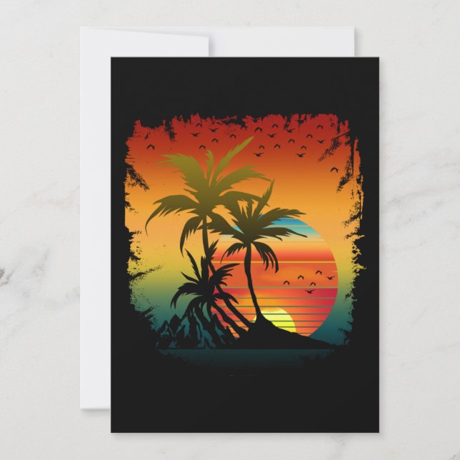 SUNSET INVITATION (Front)
