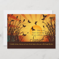 Sunset Invitation